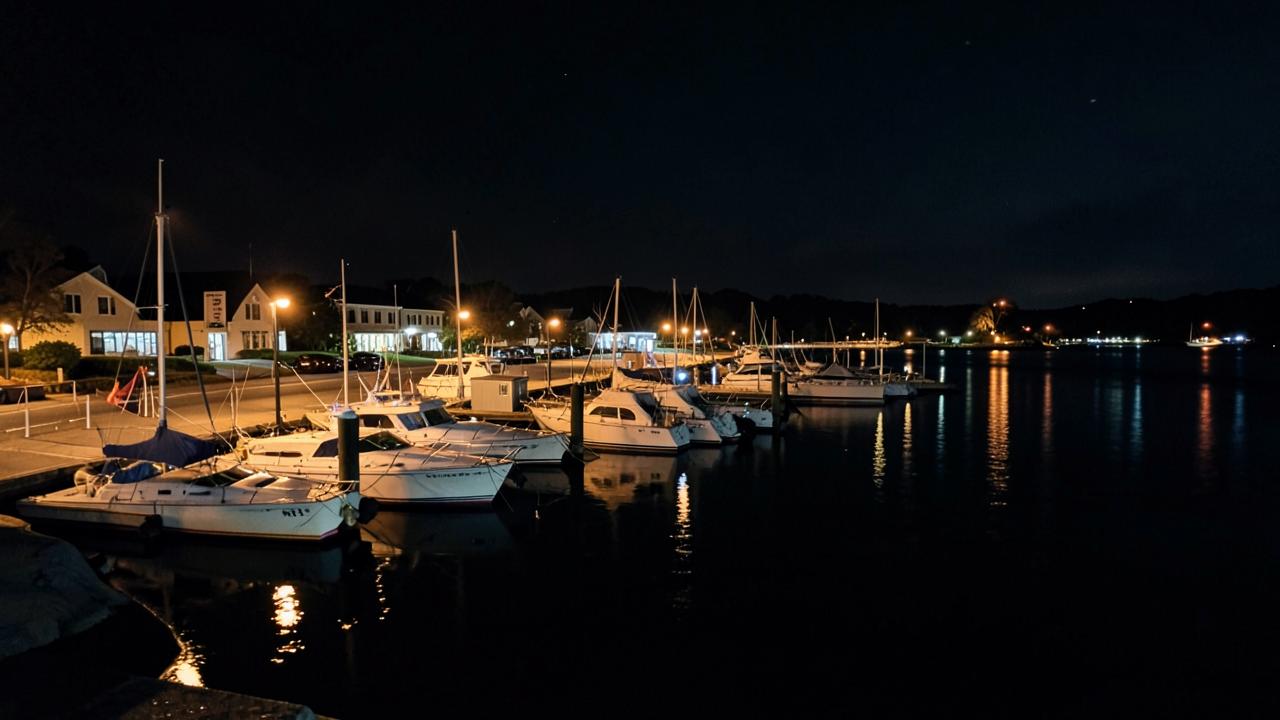 Late Night Delivery in Oakville at night