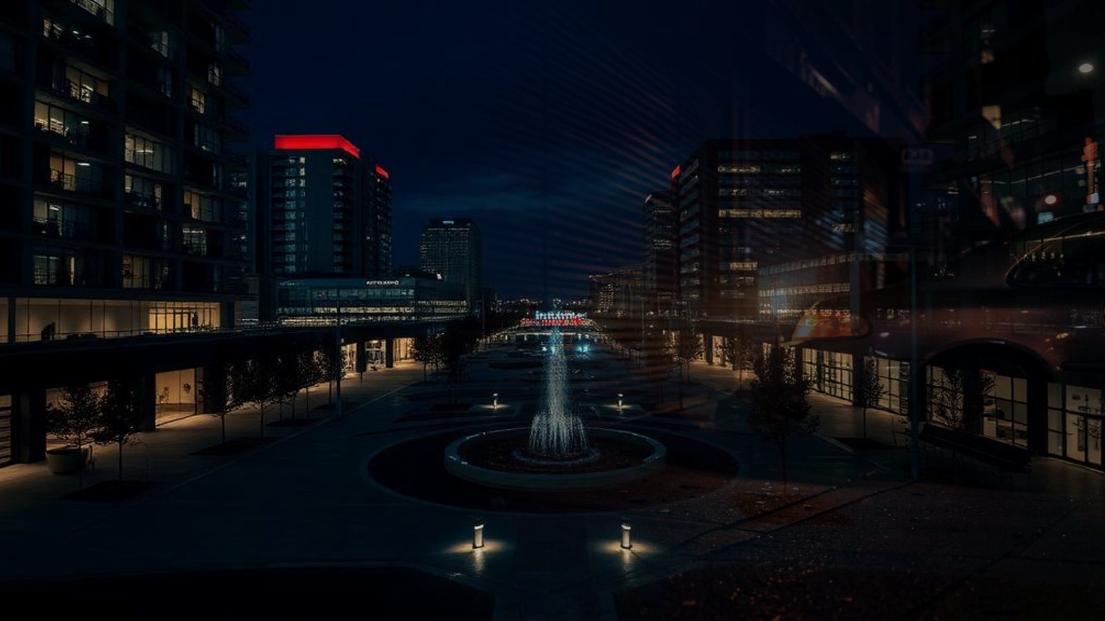 After Hours in Markham at night