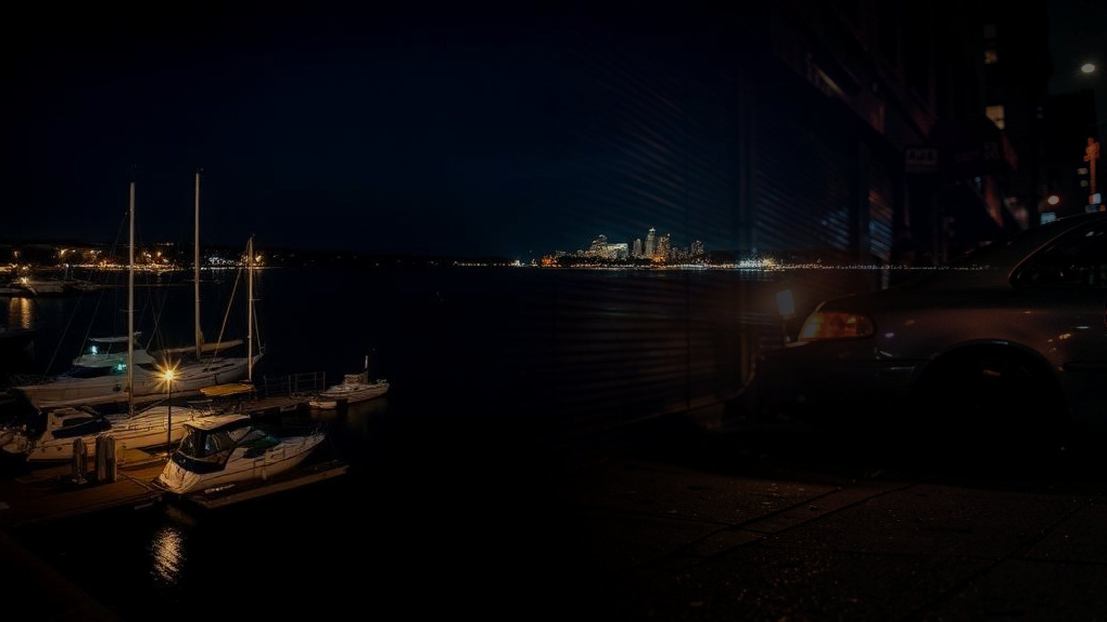 After Hours in Barrie at night