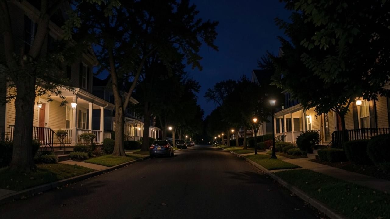 Late Night Delivery in Milton at night