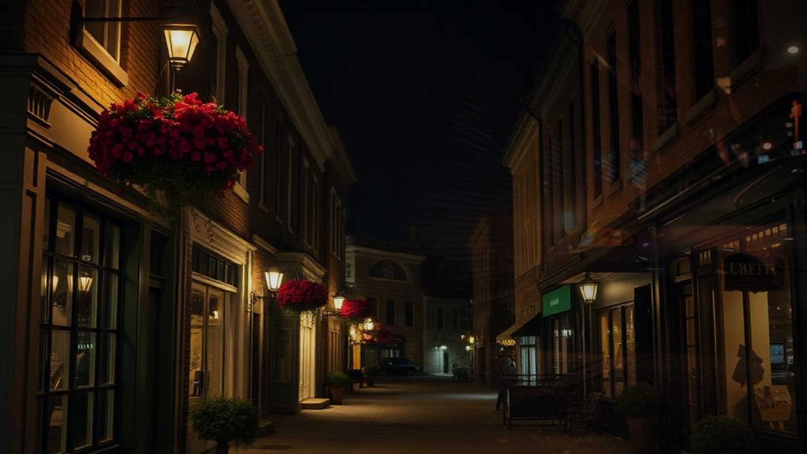 After Hours in Georgetown at night