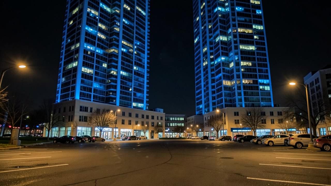 Late Night Delivery in Mississauga at night