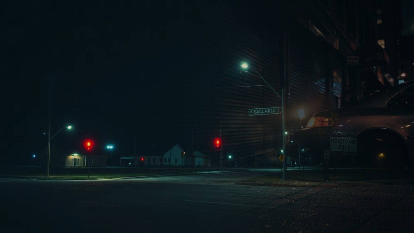 After Hours in Alliston at night