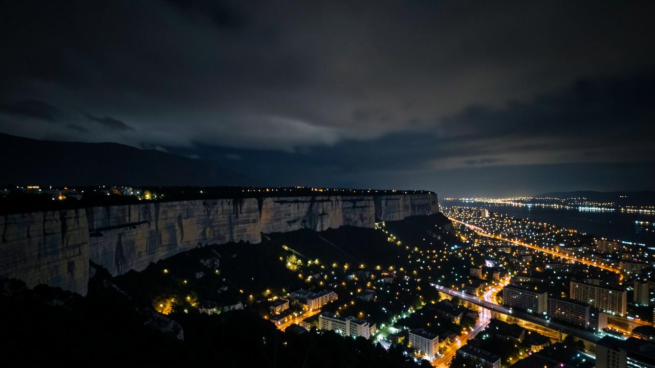 Late Night Delivery in Hamilton at night