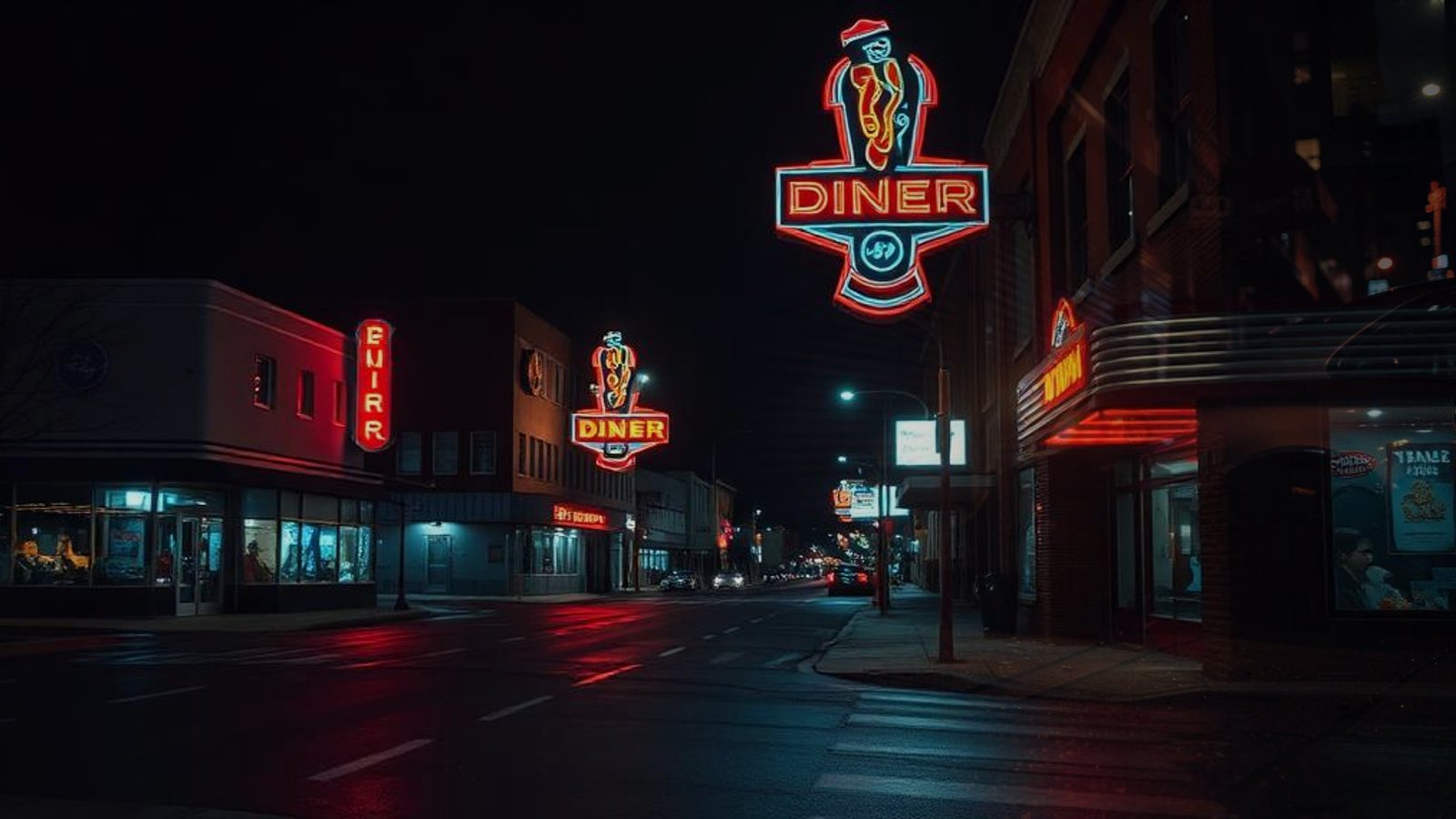 After Hours in Oshawa at night