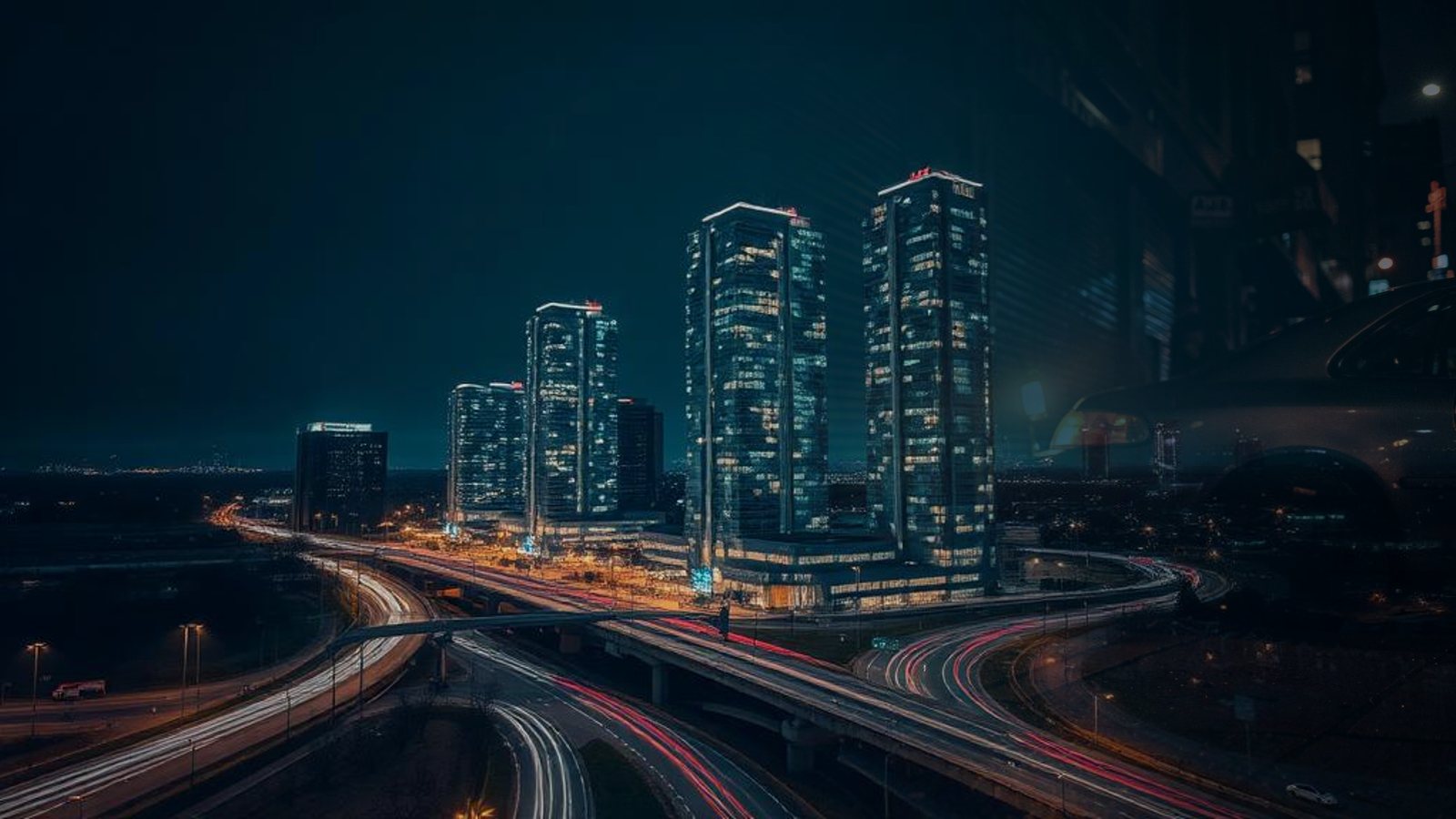 After Hours in Vaughan at night