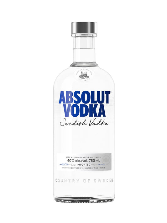 Absolut Vodka - 750ml Swedish Vodka