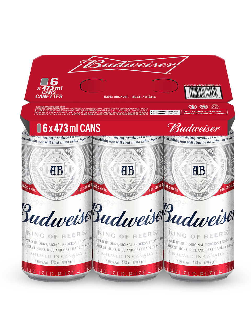 Budweiser - 6 Pack King of Beers