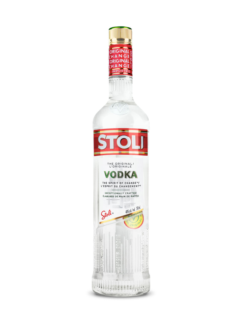 Stolichnaya Vodka - 750ml Premium Russian Vodka